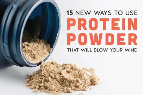 15 New Ways to Use Protein Powder That Will Blow Your Mind Protein Powder Ideas, Ways To Use Protein Powder, Protein Powder Pancakes, Paleo Protein Powder, Protein Pizza, Unflavored Protein Powder, Paleo Protein, Healthy Protein Snacks, Protein Cake