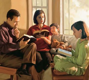 Family Scripture Study. Ideas for implementing family scripture study and why it is a valuable addition to your day. Scripture Study Ideas, Funny Easy Drawings, Homemaker Quotes, Friends Edits, Family Scripture Study, Spiritual Family, Family Scripture, Parenting Comics, Reading Pictures