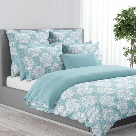 🐚 Calling all beach lovers and mermaid souls! 🌊 Dive into dreamland with our NEW Light Blue Coastal Seashell duvet cover! ✨ This dreamy design brings the serenity of the shore to your bedroom oasis. 🛌 Made with love and a touch of magic on Zazzle ✨. Get yours today and let the sweet dreams wash over you! 💤 #zazzlemade #duvetcover #homedecor #bedroomdesign #coastaldecor #beachvibes #seashells #beachhouse #summerstyle #bedroominspo #mermaidlife #cozybedroom #shopaholic #homeinspo #newhome #be... Elegant Duvet Covers, White Seashells, Dreamy Design, Modern Duvet, Modern Duvet Covers, Coastal Bedding, Bedroom Oasis, Bedrooms Decor, Stylish Beds