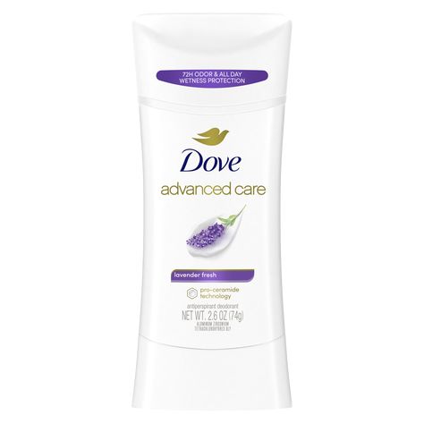 Advanced Care Lavender Fresh Antiperspirant Deodorant Stick Dove Lavender, Shave Care, Skin Barrier Repair, Dove Deodorant, Dove Body Wash, Deodorant For Women, Flower Scent, Deodorant Stick, Fresh Fragrance