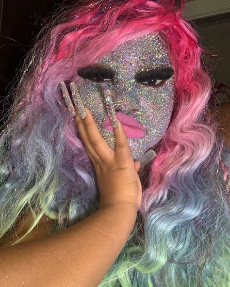 🏀4️⃣me - - - - - - - - - - - - - #makeupartist #makeupideas #makeup #makeupaddict #lakelandflorida #lakelandmakeupartist #polkcounty #instabaddie #explorepage #fyp #viralreels #viralpost Pink Alien Makeup, Insta Baddie, Lakeland Florida, Unicorn Makeup, Polk County, Viral Post, Girls Makeup, Makeup Addict, Makeup Artist