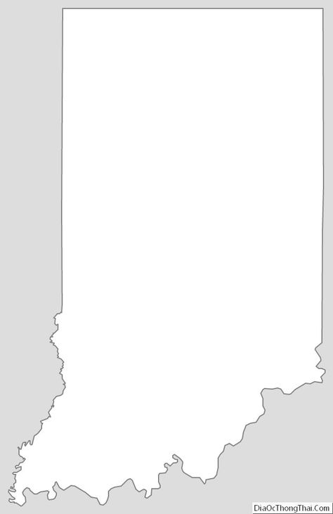 Indiana Outline Map Check more at https://diaocthongthai.com/map-of-indiana-state/ Usa Map Outline, Indiana Outline, Us States Map, Goshen Indiana, Indiana Map, Us State Map, Map Outline, Indiana State, Usa Map