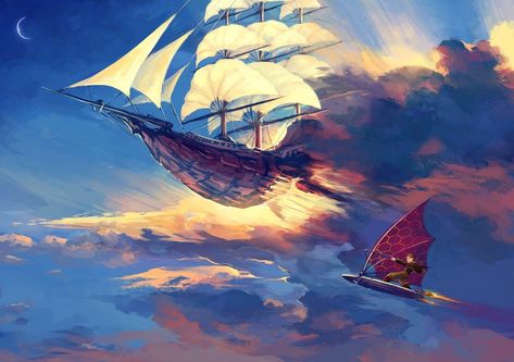 The RLS Legacy is the solar galleon that carries Doppler's Expedition to Treasure Planet.  #ship #fantasyArt #Disney #Sky #sunset #fantasy #fantasyland #fantasybooks #fantasyworld #artist  #drawing #digital #JimHawkins #sail #wind #clouds Disney Treasures, Planets Wallpaper, Planets Art, Space Pirate, Best Disney Movies, Treasure Planet, Disney Home, Disney And Dreamworks, Disney Animation