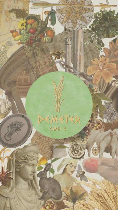 #demeter #camphalfblood #greekmythology #greekgods #demetercabin #harvest #m13 Demeter Aesthetic, Daughter Of Demeter, Greek Myths, Half Blood, Camp Half Blood, Greek Gods, Greek Mythology, Percy Jackson