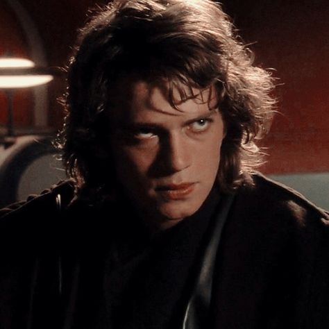 Anakin Skywalker Icon, Anakin Skywalker, Not Mine, Long Hair, Hair, White, Black