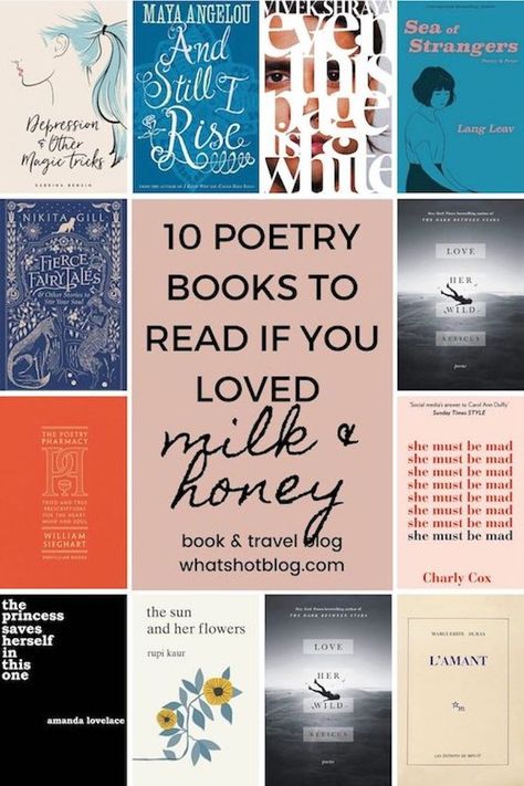 milk and honey by Rupi Kaur is one of the most famous poetry books out there. If you lapped up milk & honey quotes, here are poetry books like milk and honey to get stuck into. #whatshotblog #poetry #bookrecommendations #booklover #poetryquotes Books Like Milk And Honey, Poetry Books To Read, Honey Book, Honey Quotes, Famous Poetry, Best Poetry Books, Feminist Books, 100 Books, Books You Should Read