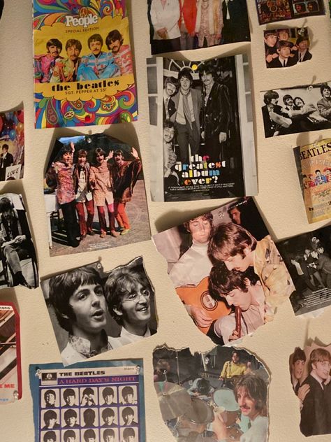 Beatles Poster, Desk Ideas, The Fab Four, Bedroom Inspo, Dream Home Design, Wall Mural, The Beatles, Bugs, Wall Murals