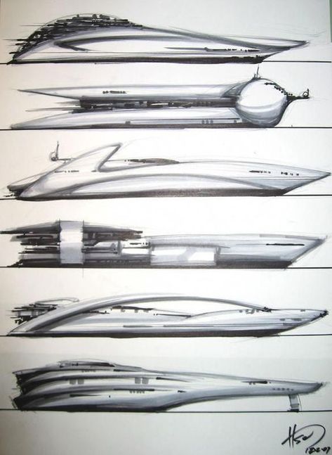 Yacht Sketch, Yacht Concept, Yatch Boat, Boat Building Plans, Boat Projects, Industrial Design Sketch, Car Design Sketch, Boats Luxury, Building Techniques