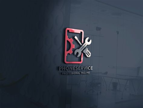 Phone Service Logo, Apple Store Design, Mechanics Logo, Doctor Logos, Iphone Logo, Mobile Logo, Phone Logo, Household Planner, Care Logo