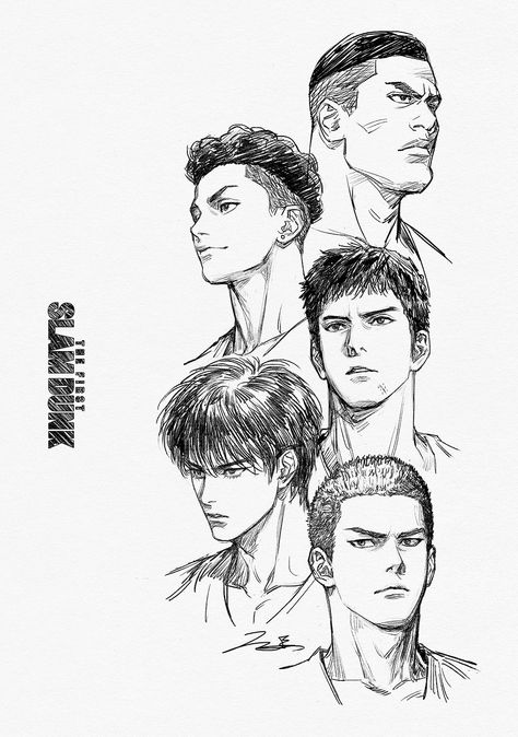 Slam Dunk Manga Art, Takehiko Inoue Art Slam Dunk, Slamdunk Wallpaper, Slam Dunk Wallpapers, Slam Dunk Art, Slam Dunk Poster, Jana Core, Takehiko Inoue, Slam Dunk Manga