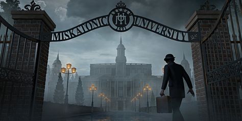 ArtStation - Miskatonic University, Joseph Diaz Fantasy University, Lovecraft Mythos, Miskatonic University, Cthulhu Art, Call Of Cthulhu Rpg, Lovecraft Cthulhu, Lovecraftian Horror, Eldritch Horror, Hp Lovecraft