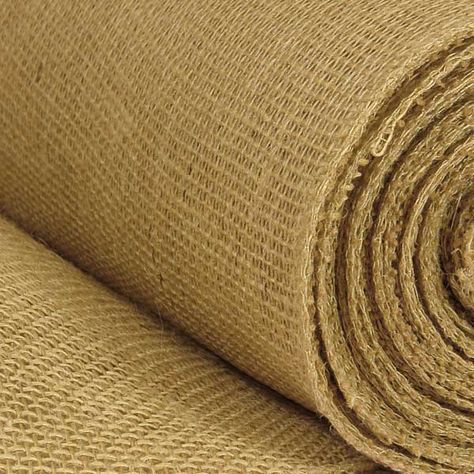 Wholesale Jute Burlap Fabric | Shop PaperMart.com Burlap Upholstery, Hessian Fabric, Denim And Diamonds, Jute Fabric, Burlap Table Runners, Polycotton Fabric, Table Runners Wedding, Burlap Fabric, Burlap Ribbon