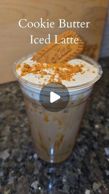 Naajma Shanel on Instagram: "Sipping on this dreamy Cookie Butter Iced Latte while waiting for Dunkin's return of the cold brew! ☕✨ Who needs fall when you have cookie butter goodness in a cup? How do you like your coffee?
#CoffeeCravings #CookieButterLove #Recipe #CookingwithDimples #icedcoffee #foodie" Cookie Butter Cold Brew Dunkin Recipe, Dunkin Cookie Butter Cold Brew Recipe, Cookie Butter Cold Brew Dunkin, Dunkin Cookie Butter Cold Brew, Cookie Butter Latte Recipe, Cookie Butter Iced Coffee, Cookie Butter Coffee, Cookie Butter Cold Brew, Cookie Butter Latte