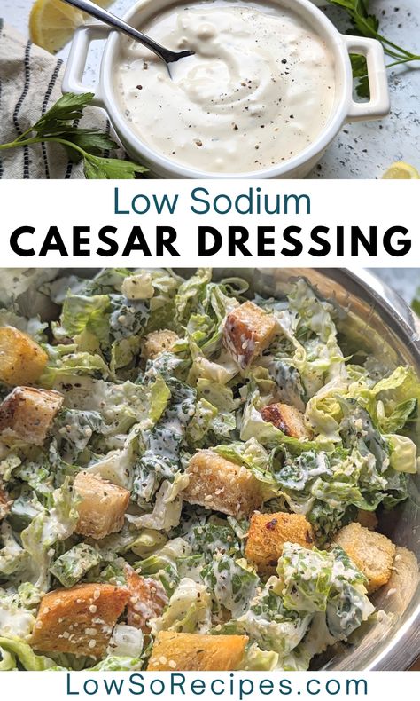 Low Sodium Caesar Dressing Chicken Breast Recipes Low Sodium, Salt Free Salad Dressing Recipes, Low Sodium Meals Easy Lunch, Low To No Sodium Recipes, Low Sodium Vegetables, Low Sodium Dressing Recipes, Low Sodium Vegetable Recipes, Low Sodium Salad Dressing Recipes, Low Sodium Diet Recipes