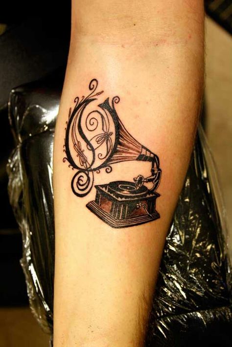 Opeth tattoo Phonograph Tattoo, Music Related Tattoos, Metal Tattoo, Unique Tattoo Designs, Gothic Metal, Music Tattoos, Skin Art, New Wallpaper, Future Tattoos