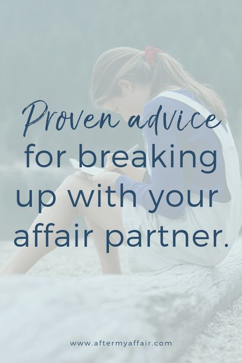 It can be very hard to end an affair. Learn the 5 keys for breaking up with your affair partner, plus explanations of the best and worst methods explained. Emotional Affair Signs, Getting Over An Affair, Infidelity Quotes, Affair Quotes, Infidelity Recovery, Affair Recovery, Emotional Affair, Relationship Advice Quotes, Recovery Quotes