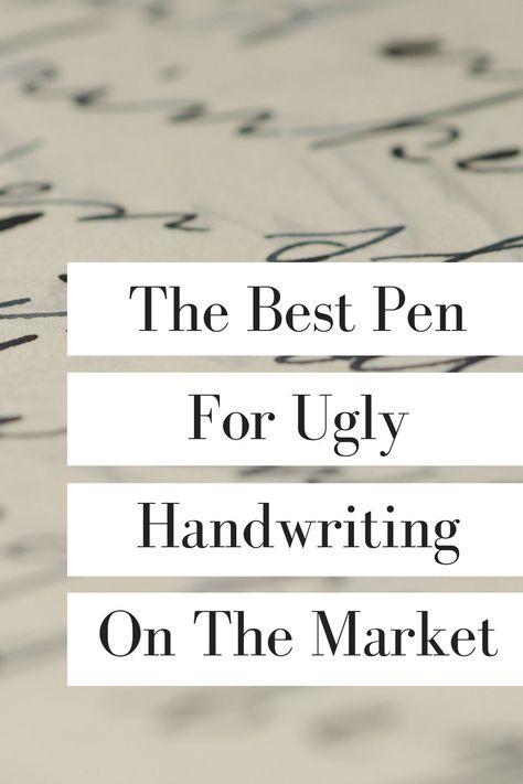 In this article, we go over the best pen for ugly handwriting on the market. It is surprising just how much of a benefit using the right pen can make for most handwriting styles. Going with the right pen that is usually cheaper than most people think can definitely help improve your handwriting and handwritten letters. Fountain Pen Writing Handwriting, Handwriting Personality, Caligraphy Pen, Best Writing Pen, Amazing Handwriting, Best Handwriting, Calligraphy Writing Styles, Best Pen, Messy Handwriting