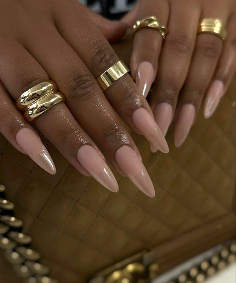 Nails Black Women, Wife Nails, Acrylic Nails Nude, Nails Collection, Formal Nails, Ombre Acrylic Nails, Work Nails, Pretty Gel Nails, Mob Wife