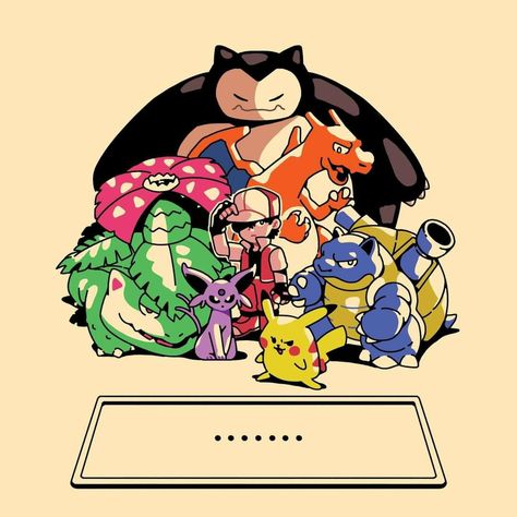 Trainer Red, Pokemon Adventures Manga, Pokemon Firered, Pokemon Poster, Cool Pokemon Wallpapers, 8bit Art, Pokemon Red, Pokemon Stuff, Pokemon Memes