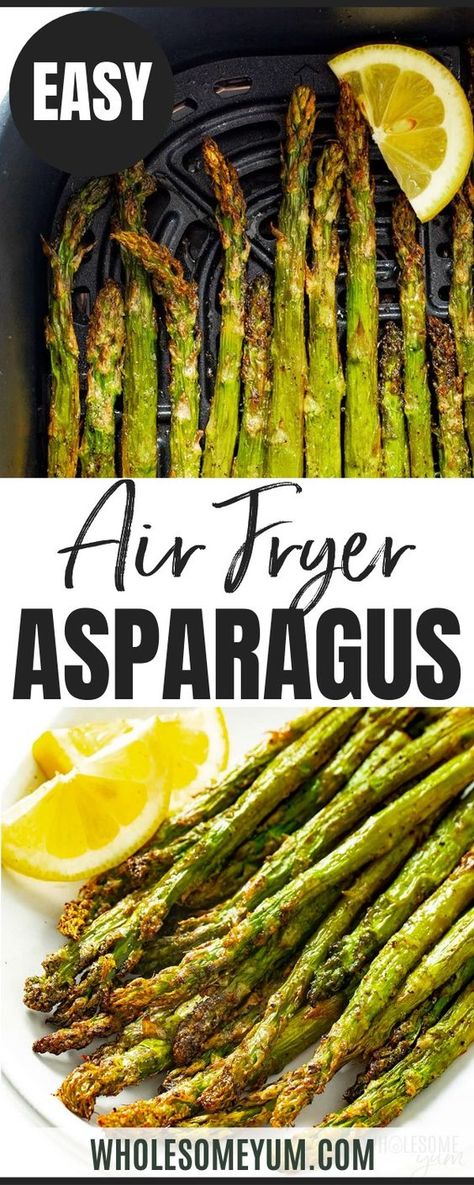 Air Fryer Asparagus, Ways To Cook Asparagus, Cook Asparagus, Air Fryer Veggies, Air Fryer Vegetables, Asparagus Recipes Baked, Asparagus Fries, Healthy Air Fryer Recipes, Healthy Air Fryer