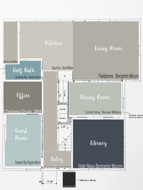 Whole house color palette Paint Color Ideas, Designed Wall, Farmhouse Paint Colors, House Color Palettes, Farmhouse Paint, Paint Color Schemes, House Color Schemes, Room Paint Colors, Interior Paint Colors