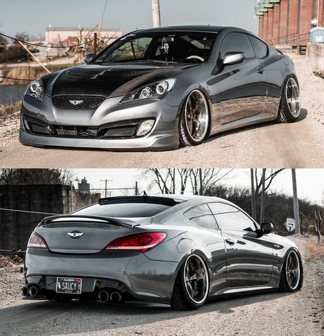 #carshow #supercars #musclecar Hyundai Sports Car, Hyundai Genesis Coupe, Clothes T Shirt, Mitsubishi Evo, Hyundai Genesis, Rally Car, Nissan Skyline, Toyota Tundra, Sports Cars Luxury