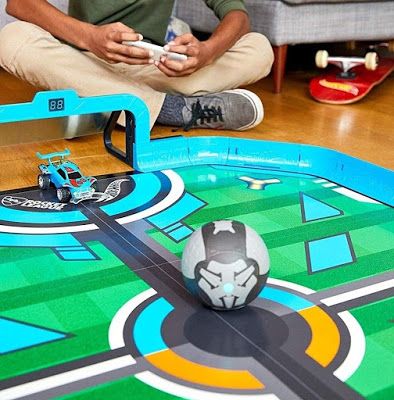 Hot Wheels Rocket League Stadium Playset, The New Rocket League Arena Is in Your Home, Not On PC Or PS4 Rocket League Party Ideas, Rocket League Birthday Party, Rocket League Cake, Rocket League Wallpaper, League Wallpaper, Birthday Cale, Birthday Favours, 9th Birthday Parties, Rocket League