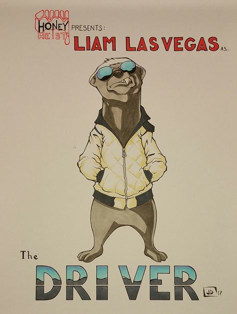 Badger Cartoon, The Great Race, Honey Badger, Art Cute, True Art, Critical Role, Ship Art, Badger, Dungeons And Dragons