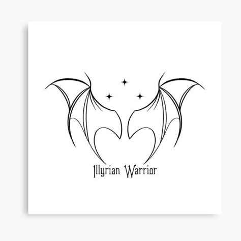 Rhys Wings Tattoo, Bat Wings Tattoo Acotar, Bat Boys Acotar Wings, Acotar Drawings Easy, Acotar Bat Wings Tattoo, Acotar Wings, Body Doodles, Acotar Tattoos, Book Doodle