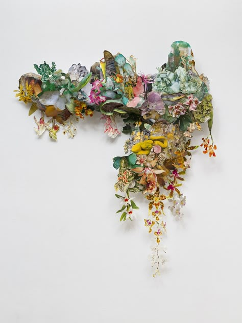 Overflowing with Flora and Fauna Collaged Paper Installations Comment on Earths Dwindling Biodiversity Biodiversity Art, Clare Celeste, Biodiversity Project, Paper Art Installation, Romance Flowers, Creative Department, Paper Installation, My Bubble, Collage Sculpture