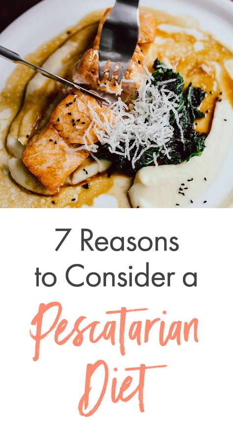 We pescatarians get our protein from fish, eggs, dairy and plant-based sources like beans, nuts and seeds. If you do choose to switch to a pescatarian diet, you’ll get the known benefits of a vegetarian lifestyle in addition to lots of omega-3 fatty acids from fish, making this diet a powerful link to long-term health. Pescatarian Lifestyle, Pescetarian Diet, Egg And Grapefruit Diet, Pescatarian Diet, Fish Eggs, Egg Diet Plan, Vegetarian Lifestyle, Boiled Egg Diet Plan, Boiled Egg Diet