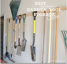 Image result for how to hang garden tool storage rack on drywall Garage Cleaning, Decorating Garden, Storing Garden Tools, Garden Tool Rack, Best Garden Tools, Garden Tool Organization, Shed Organization, Garage Storage Solutions, Handy Man