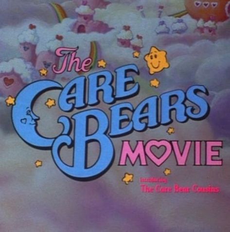 Zodiac Film, Care Bears Movie, 80’s Aesthetic, The Care Bears, Care Bears Cousins, Jealous Of You, Bear Logo, Bear Ears, Title Card