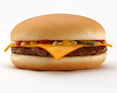 Ketchup, Cheeseburger, Pickles, Cheese