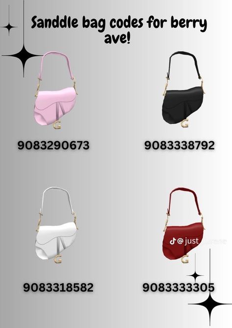 Berry Avune Accessories Codes, Bags Codes Berry Ave, Bag Codes Brookhaven, Roblox Baddie Accessories Codes, Brookhaven Bag Code, Bag Code Brookhaven, Roblox Bag Id Codes, Roblox Dior Outfit Codes, Berry Avenue Bags Codes