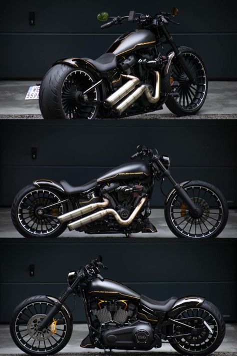 Harley-Davidson Breakout customized by BT Choppers Harley Breakout Custom, Harley Davidson Motorcycles Fatboy, Breakout Custom, Vrod Custom, Harley Davidson Breakout Custom, Harley Davidson Breakout, Harley Breakout, Harley Davidson Custom Bike, Custom Harley Davidson