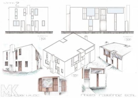 Markitecto » ESHERICK HOUSE: Luis Kahn, Esherick House, Hostel Design, Hostels Design, Unique Floor Plans, Louis Kahn, Youth Hostel, Year 3, House Drawing