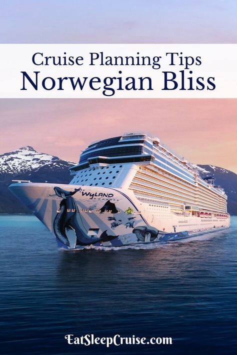 Norwegian Bliss Tips for Planning a Cruise #vacation #hacks #cruise #CruiseNorwegian Norwegian Bliss, Norwegian Getaway, Norwegian Escape, Best Cruise Lines, Cruise Essentials, Packing List For Cruise, Cruise Planning, Cruise Lines, Alaskan Cruise