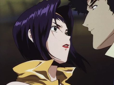 Cowboy Bebop Faye, Spike Spiegel, See You Space Cowboy, Space Cowboy, Film Anime, Rurouni Kenshin, Animation Reference, Cowboy Bebop, Anime Wall Art