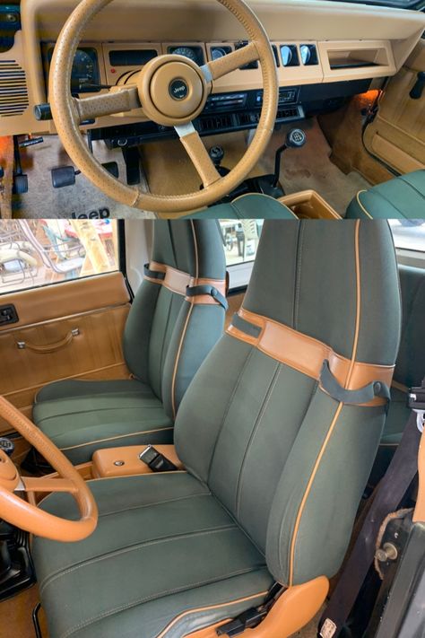 Sahara Wrangler Jeep, Jeep Wrangler Accessories Ideas, Jeep Interior Aesthetic, Yj Jeep Wrangler, Jeep Wrangler 1995, Wrangler Interior, 1995 Jeep Wrangler, Jeep Wrangler Interior, Sonny Angel Hippers