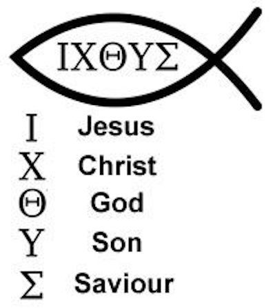 One of the common symbols that are recognized worldwide today is the Jesus fish. This symbol is shaped like a fish, and the official name for it is ichthys or ichthus and these are Greek words. ... A Jesus fish tattoo is symbolic of your Christianity and your strong faith in God. Christus Tattoo, Tattoo Christian, Spiritual Tattoo, Christ Tattoo, Jesus Tattoo, Christian Symbols, Son Of God, 로고 디자인, Narnia