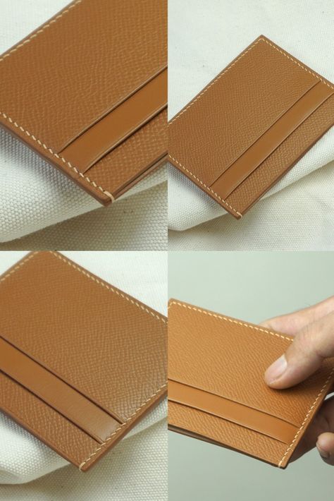 Easy Way To Make Card Holder | Free PDF Pattern | DIY | Tutorial Card Case Pattern, Diy Card Holder Wallet Free Pattern, Leather Card Case Pattern, Card Holder Wallet Pattern, Leather Card Wallet Pattern Free, Diy Card Wallet Pattern, Leather Card Holder Pattern Pdf Free, Leather Free Pattern Pdf, Free Leather Patterns Pdf