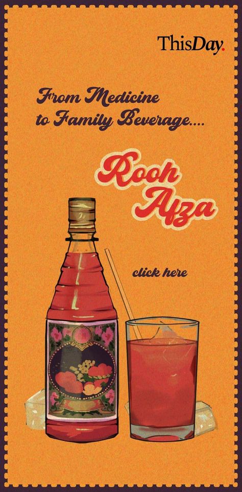 Rooh Afza, Vintage Food Posters, Pakistan Art, Pakistani Art, Digital Illustration Tutorial, Water Aesthetic, Indian Art Gallery, Summer Illustration, Pakistani Food