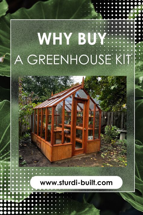 Learn more about the advantages of buying a greenhouse kit. Small Greenhouses, Small Greenhouse Kits, Greenhouse Kits For Sale, Greenhouses For Sale, Homegrown Food, Build A Frame, Build A Greenhouse, Pet Enclosure, Small Greenhouse