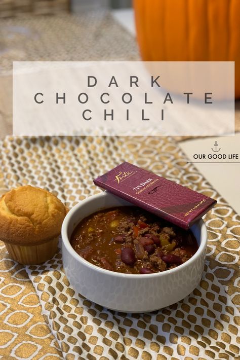 Chili With Chocolate Recipe, Dark Chocolate Chili Recipe, Chili Recipe With Chocolate, Chili Recipe Chocolate, Rich Chili Recipe, Chrissy Teigen Chili Recipe, Chocolate Chili Recipe, Original Tommy’s Chili Recipe, Tim Horton’s Chili Recipe