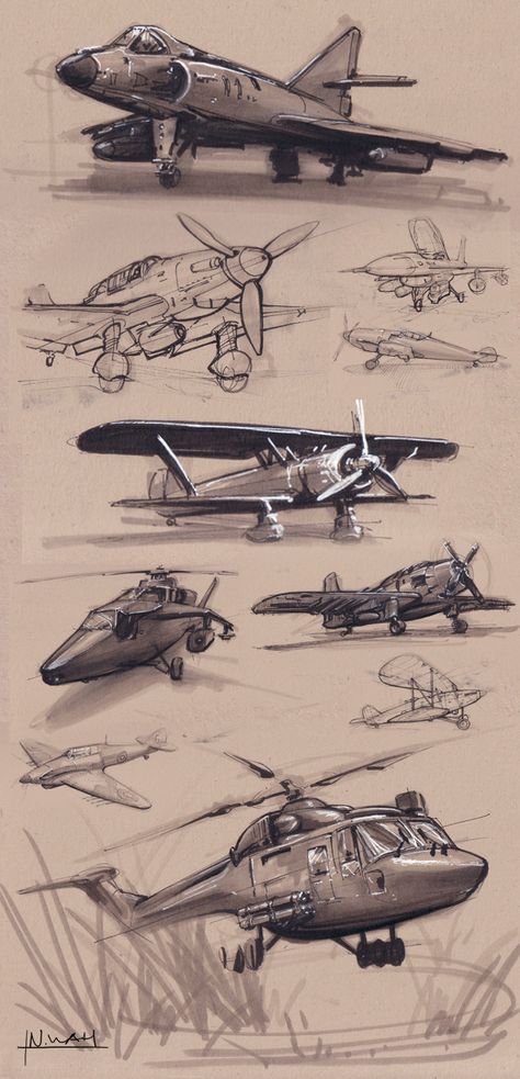 Helicopter Concept Art, Helicopter Sketch, Sketch Airplane, Helicopter Drawing, Aircraft Sketch, Airplane Drawings, Helicopter Art, Airplane Sketch, Plane Drawing