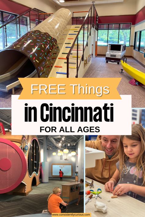 Free Things To Do In Cincinnati During The Winter - Things To Do In Cincinnati, Cincinnati Art, Downtown Cincinnati, Museum Hotel, Riverside Drive, Indoor Play Areas, Washington Park, Contemporary Arts, Play Areas