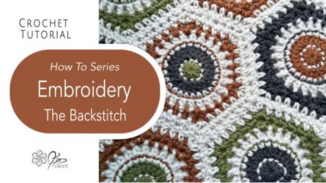 Back Stitch Embroidery, Crochet Tote Pattern, Crochet Game, Yarn Organization, Crochet Pattern Instructions, Crochet Classes, Crochet Symbols, Crochet Pillow Pattern, Crochet Hexagon