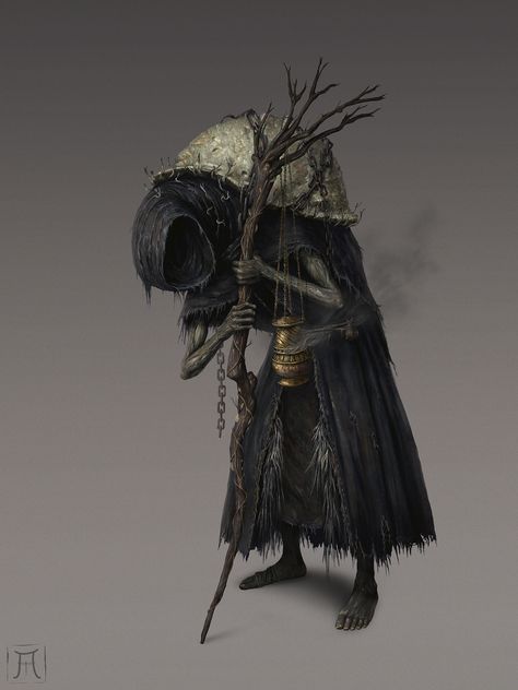 ArtStation - Yoel of Londor, Igor Krstic Monsters Rpg, Illustration Fantasy, Dark Creatures, Dark Fantasy Artwork, Dark Souls Art, The Wanderer, 다크 판타지, Fantasy Monster, Dark Art Illustrations