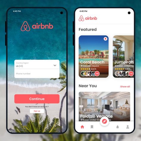 Craigslist Redesign, Travel Coach, Airbnb App, Palazzo Versace, App Concept, Daily Ui, Mobile Ui Design, Mobile Ui, App Ui